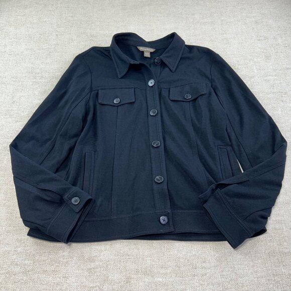 Tommy Bahama Women's SZ Medium Black Jacket - Picture 9 of 9